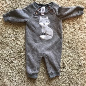 Boys fox onesie